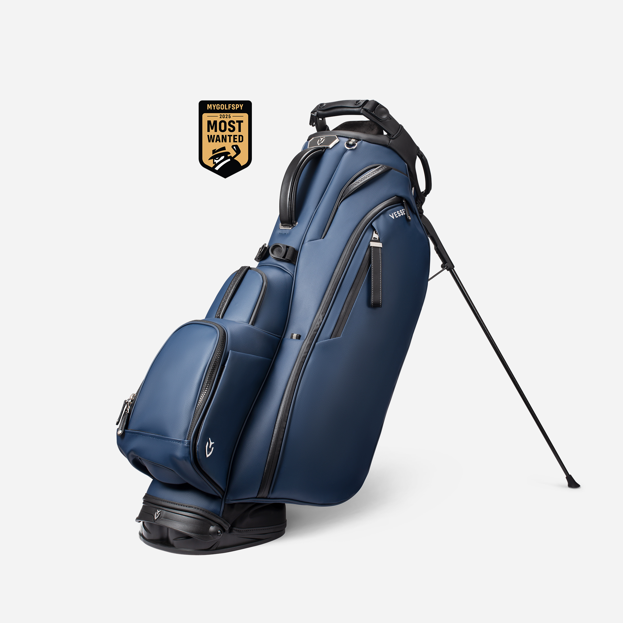 Player V Pro Stand Bag - Navy – Vessel Golf Germany