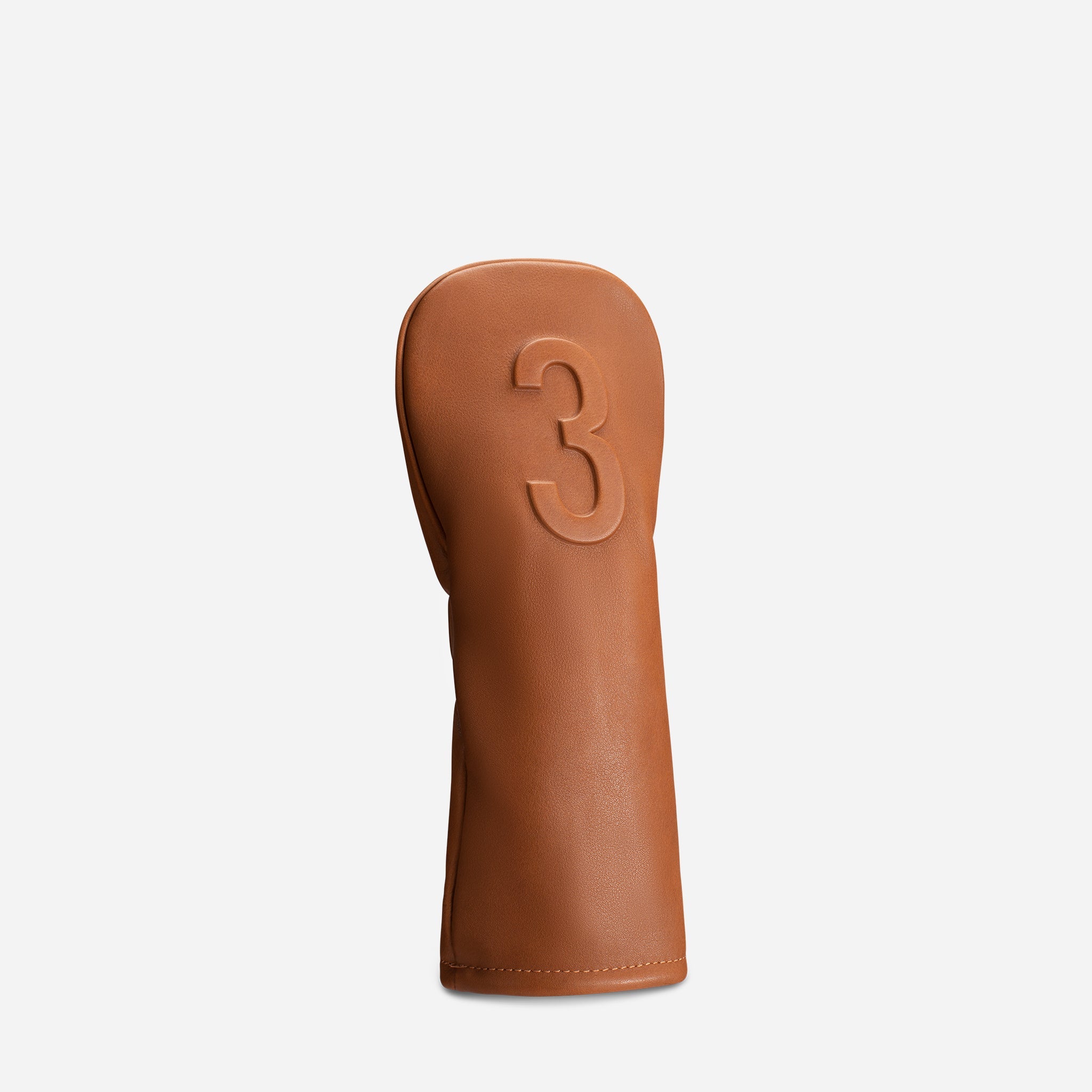Lux Embossé Headcover - Smooth Brown