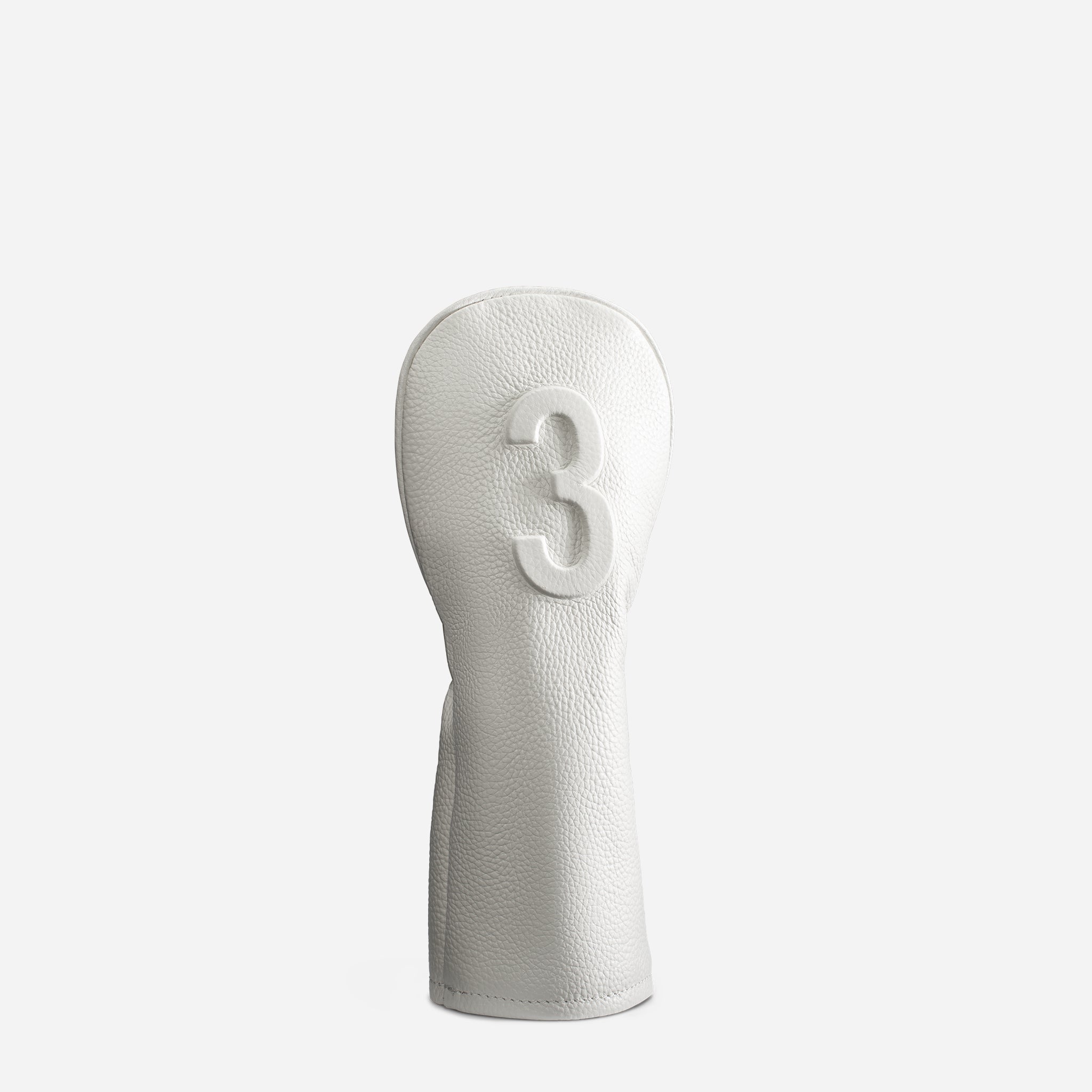 Lux Embossé Headcover - White