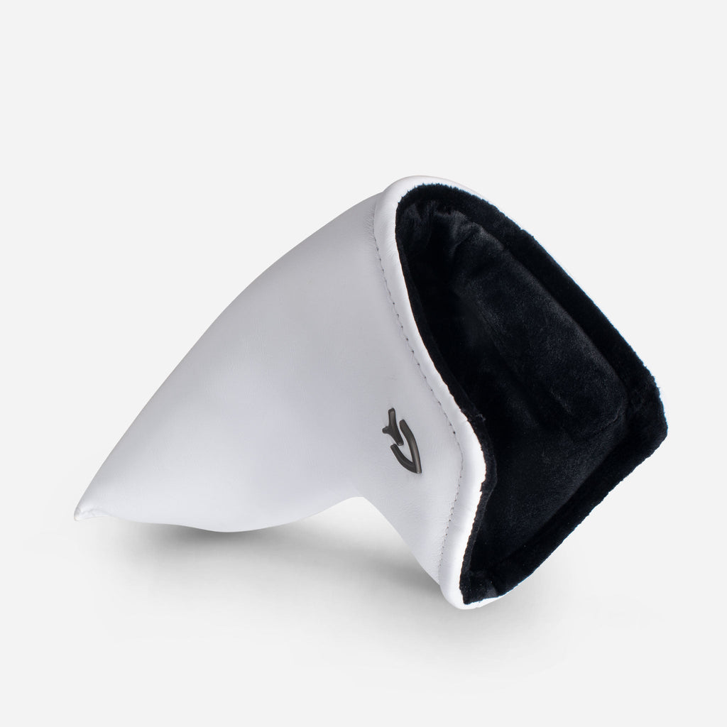 Genuine Leather Blade Cover - White