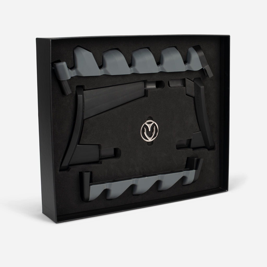 Golf Club Organizer für Lux Pro Cart II - Silver / Black