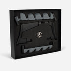 Golf Club Organizer für Lux Pro Cart II - Silver / Black