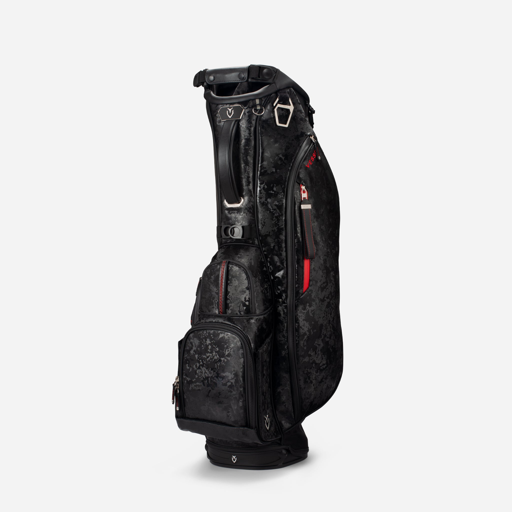 Player V Stand Bag - Camo Black