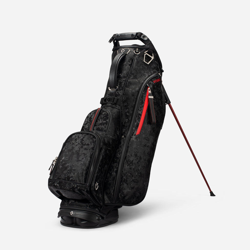 Player V Stand Bag - Camo Black