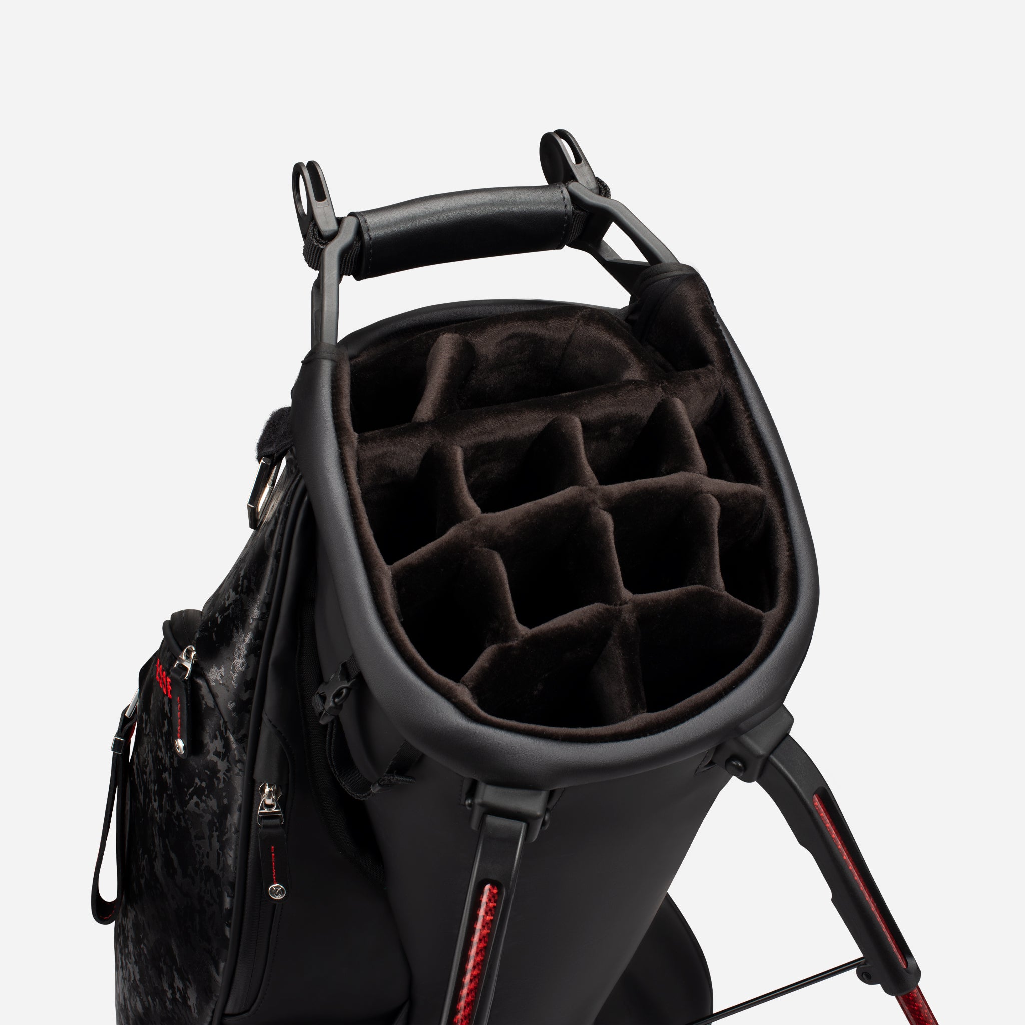 Player V Stand Bag - Camo Black