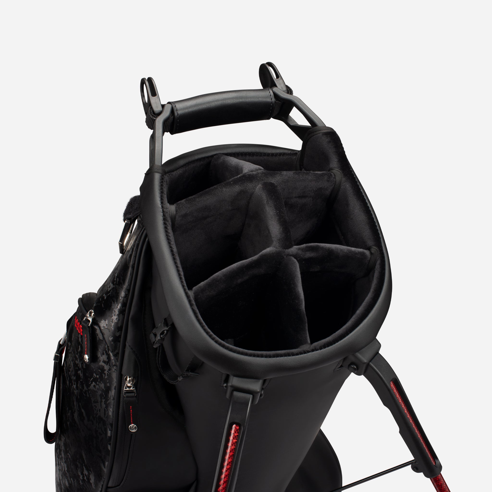 Player V Stand Bag - Camo Black