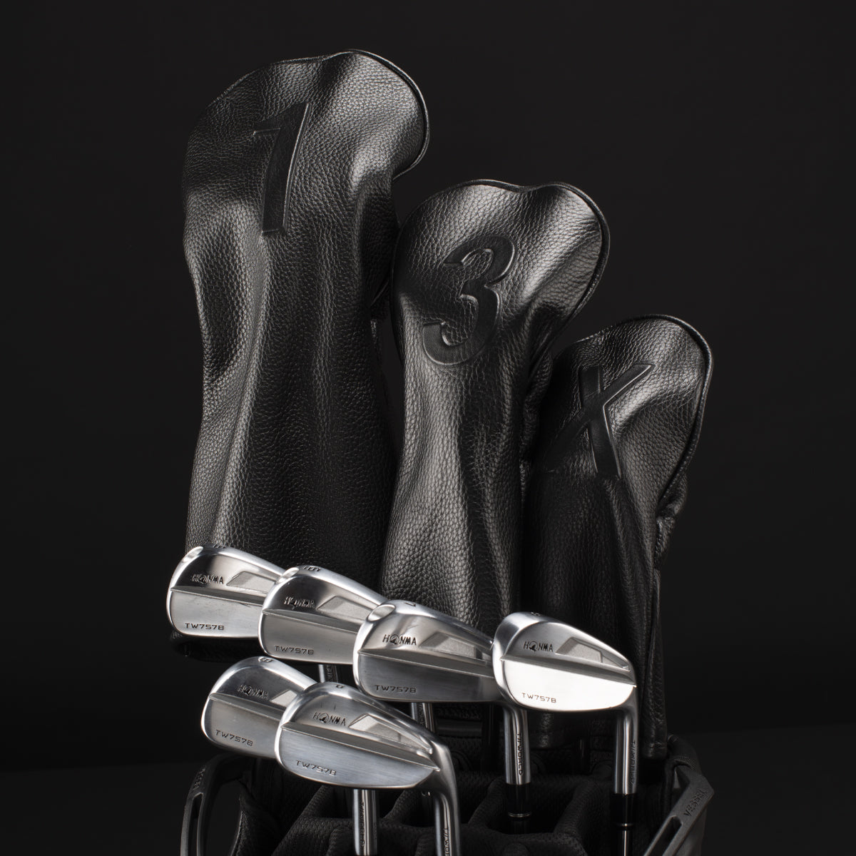 Lux Embossé Headcover - Black