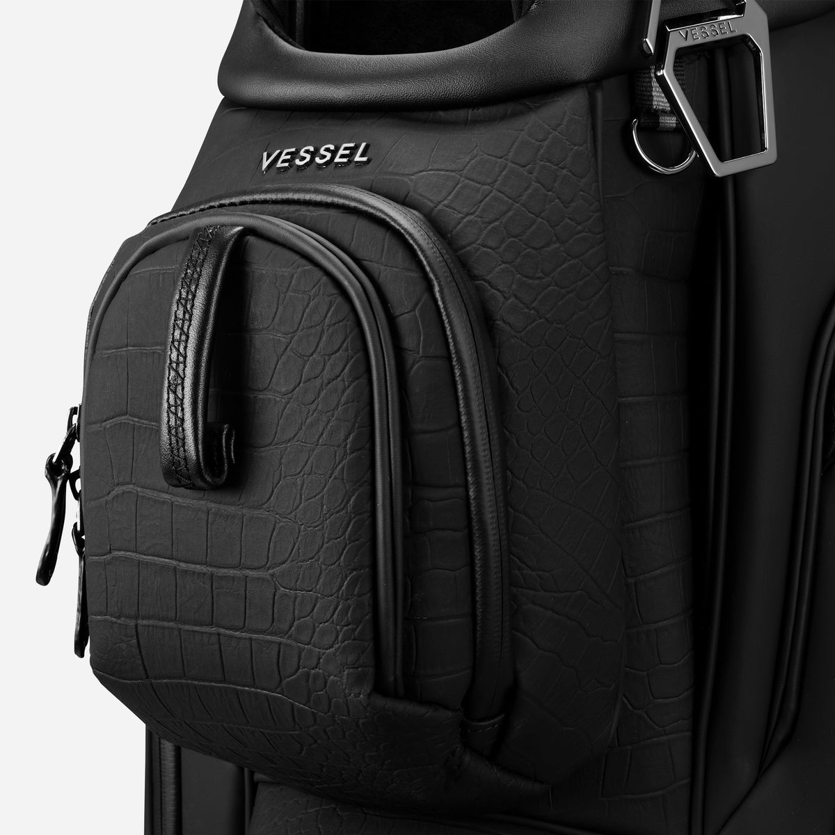 Lux Pro Cart Bag II - Croc Black