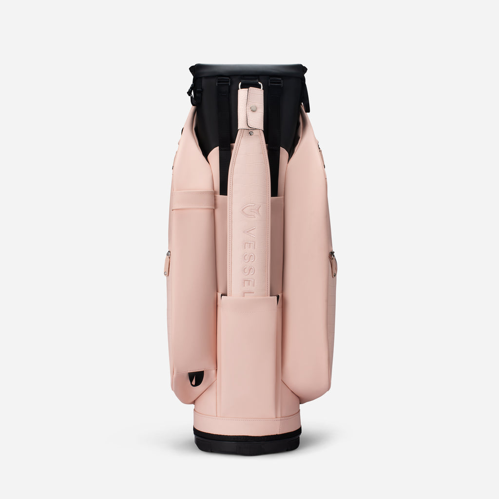 Lux Pro Cart Bag II – Croc Blush