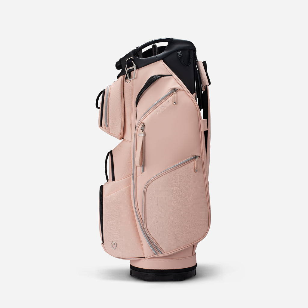 Lux Pro Cart Bag II – Croc Blush