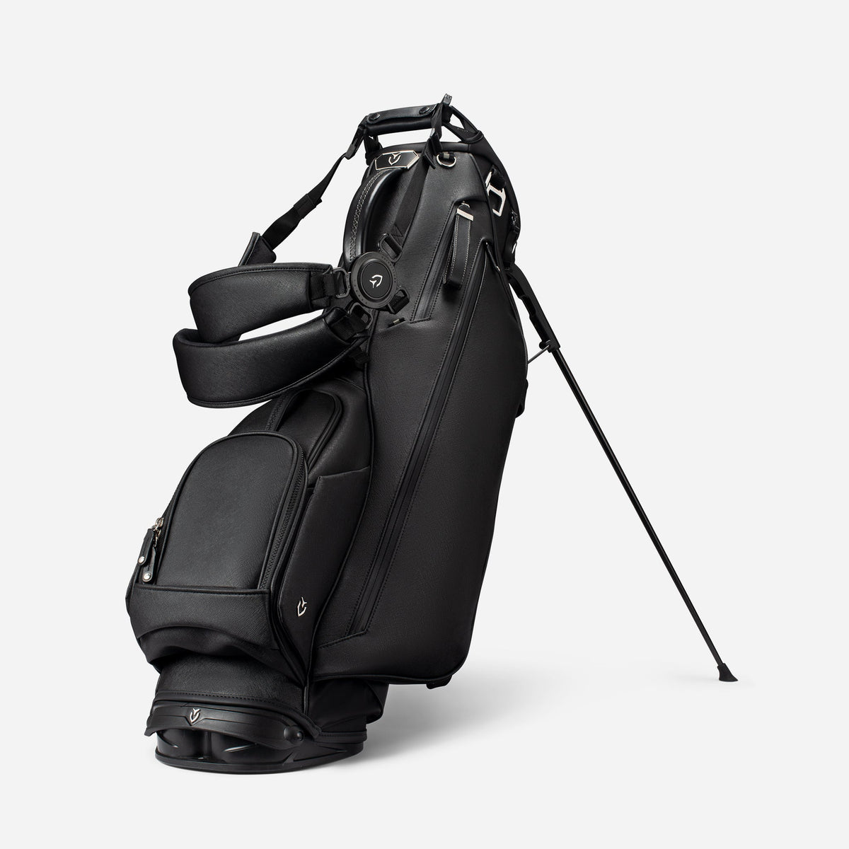 Lux Stand Bag - Crosshatch Black