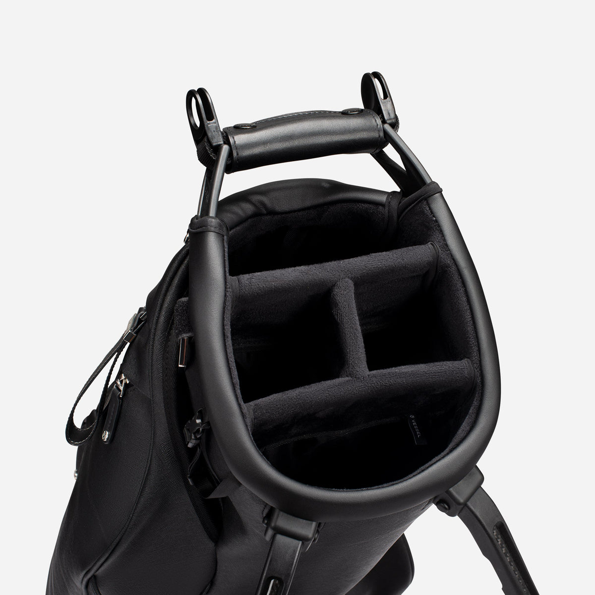 Lux Stand Bag - Crosshatch Black