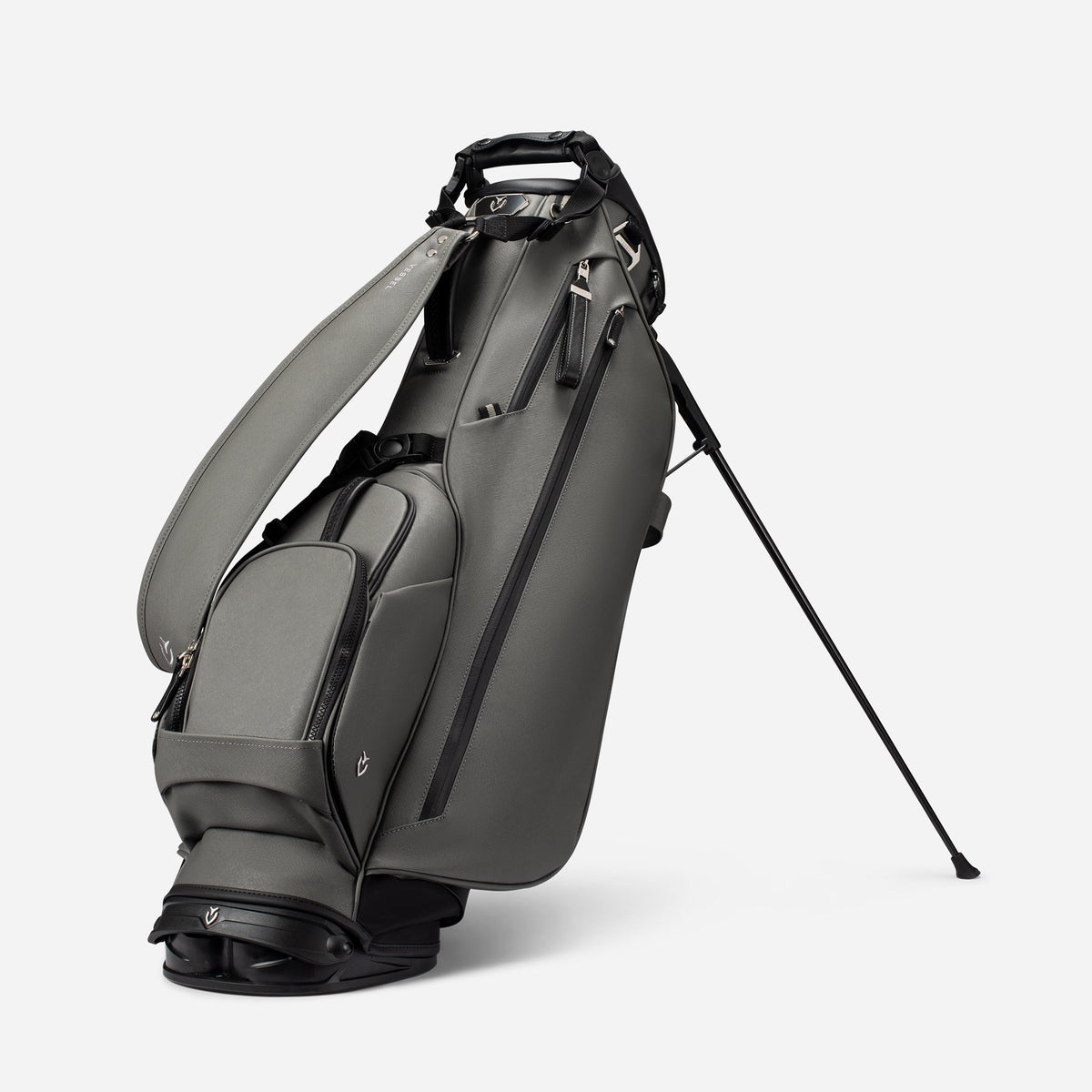 Lux Stand Bag - Crosshatch Grey