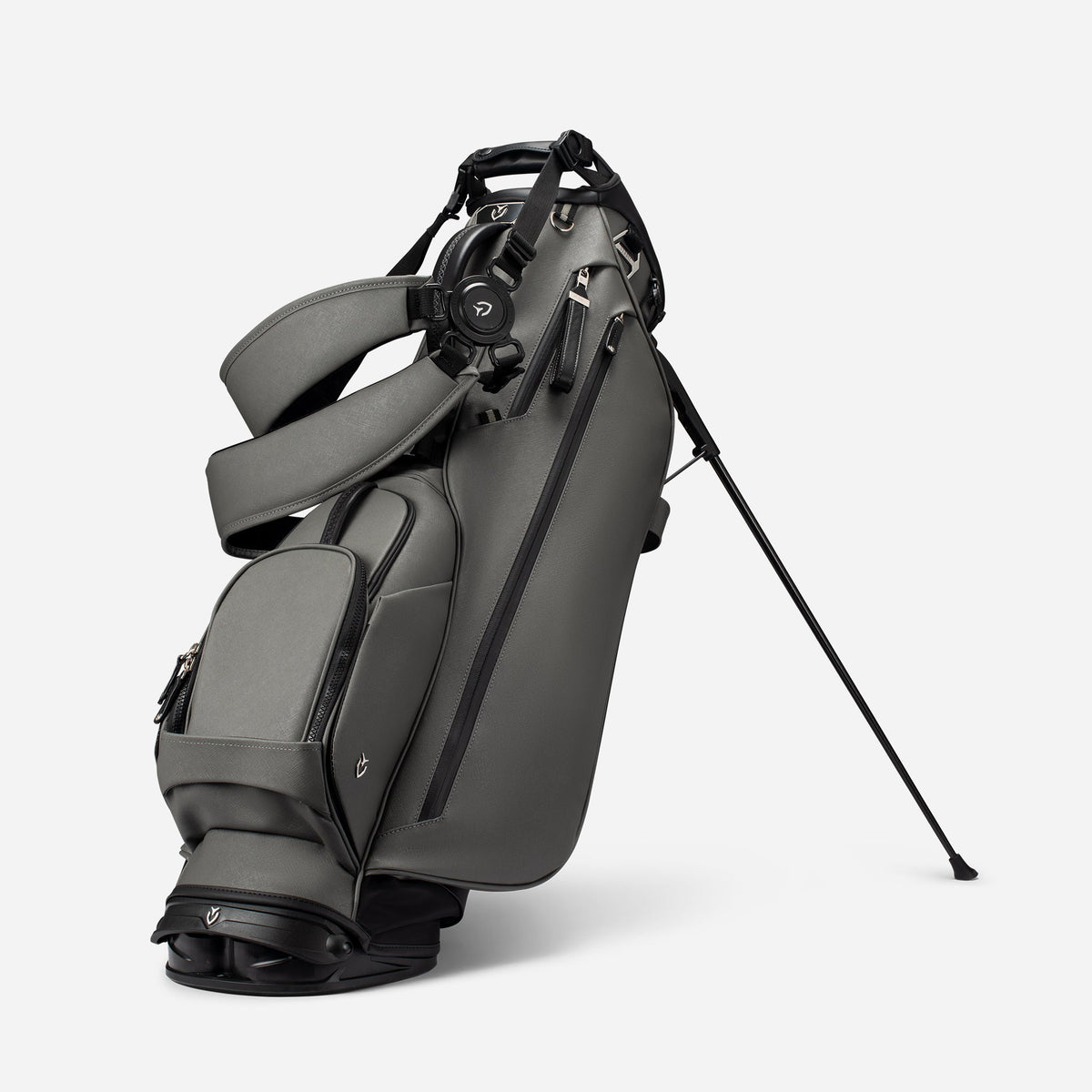 Lux Stand Bag - Crosshatch Grey