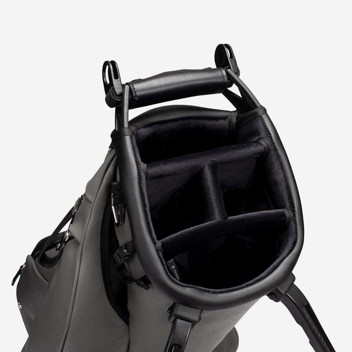 Lux Stand Bag - Crosshatch Grey