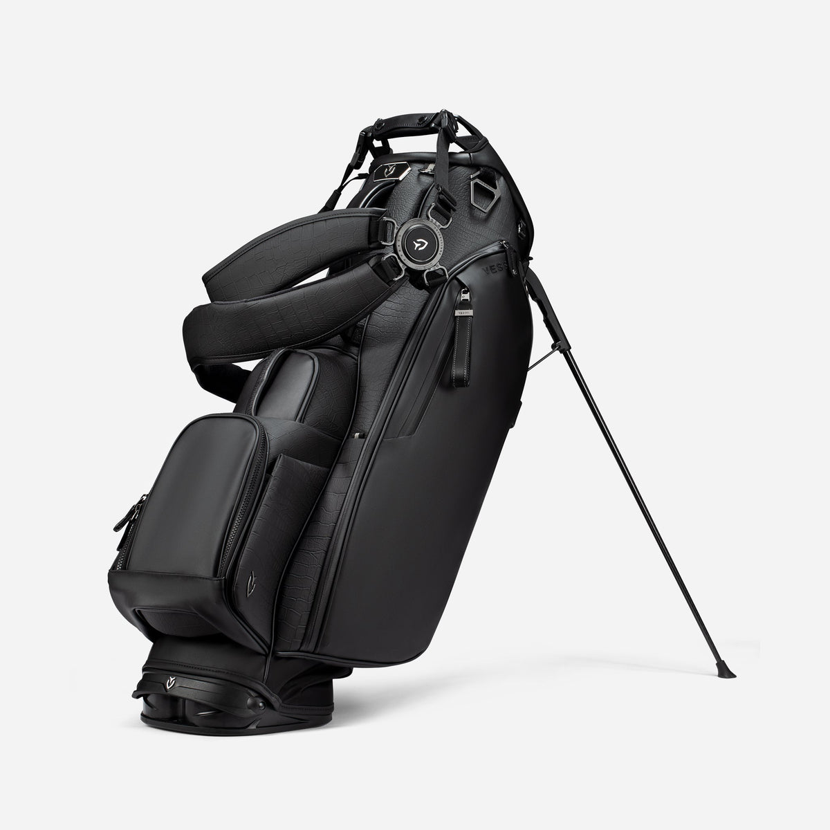 Player V Standbag – černá krokodýlí kůže
