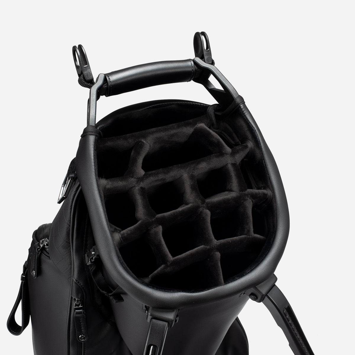 Player V Standbag – černá krokodýlí kůže
