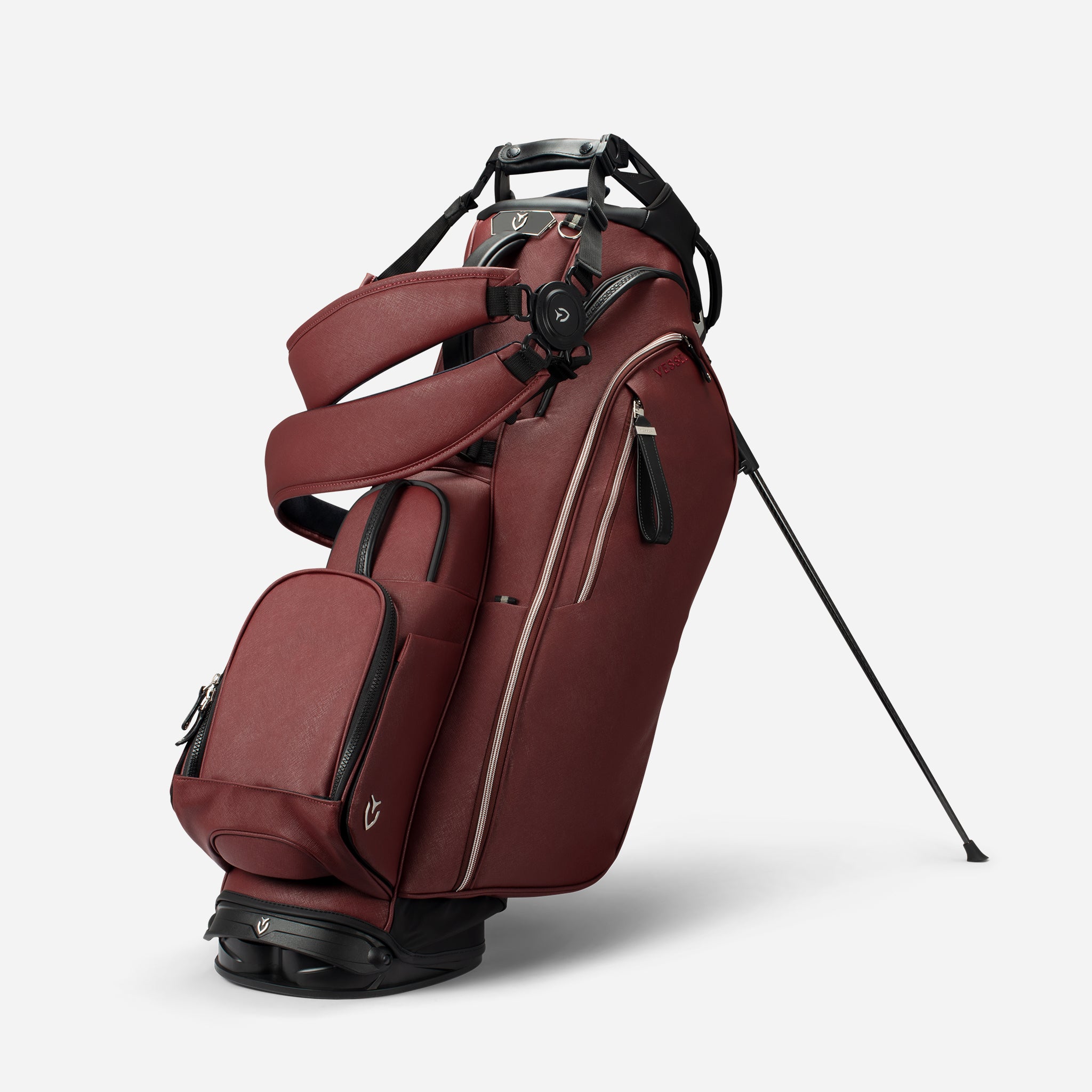 Player V Pro Stand Bag - Merlot