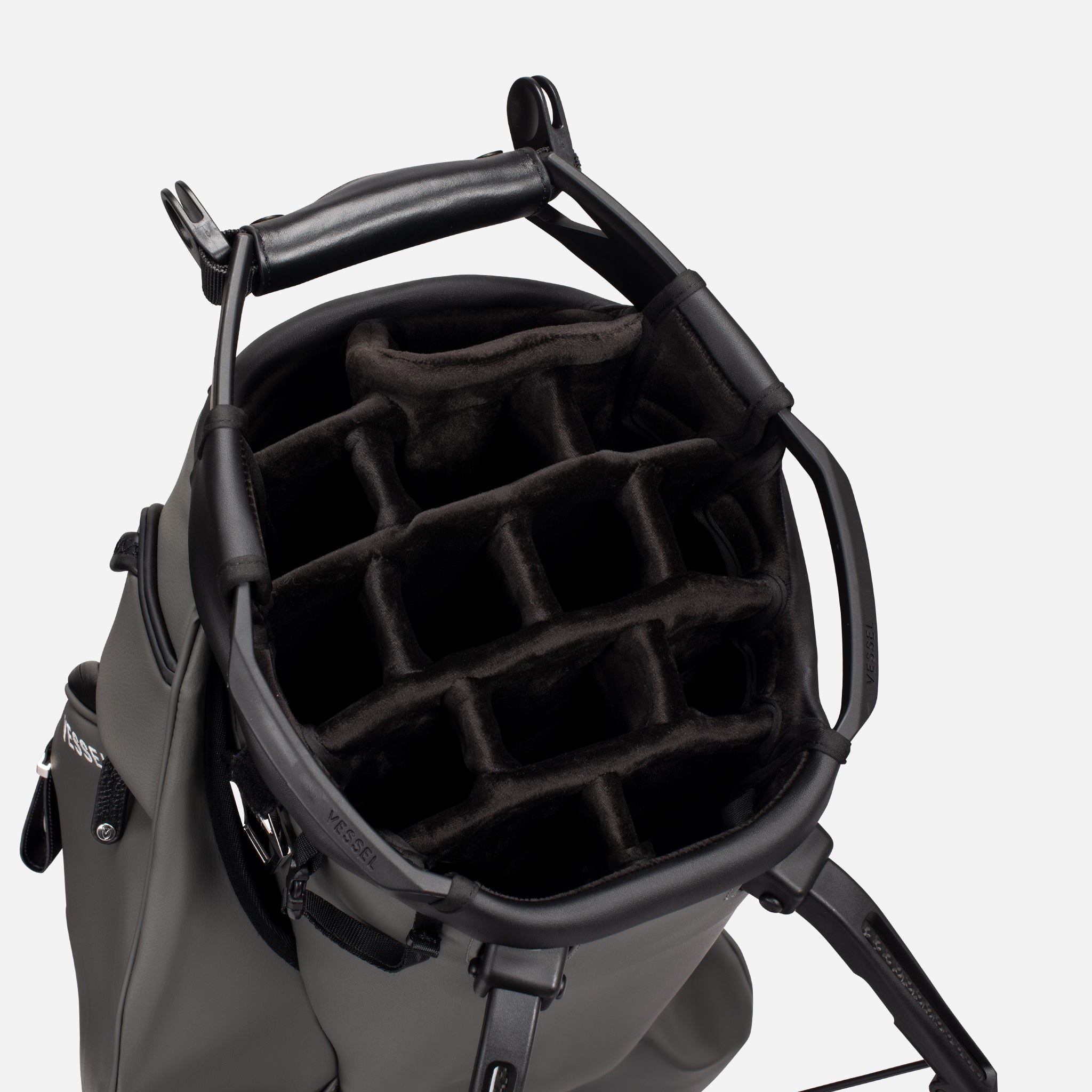 Player V Pro Stand Bag Grey | VESSEL Golf – Vessel Golf Germany