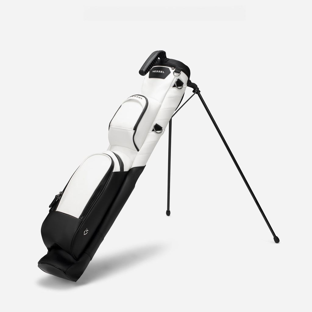 Pencil Stand Bag White/Black