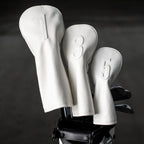 Lux Embossé Headcover - White